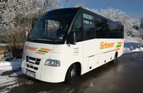 Ausflugsbus ProBus Iveco Rapido von Griesser, Kennzeichen WT-GR 190