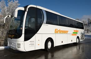 Reisebus MAN Lion's Coach von Griesser, Kennzeichen WT-GR 150