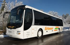 Reisebus MAN Lion's Regio von Griesser, Kennzeichen WT-GR 160