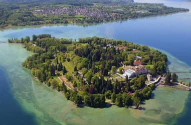 Blühende Insel Mainau im Bodensee