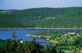 Schluchsee im südlichen Schwarzwald
